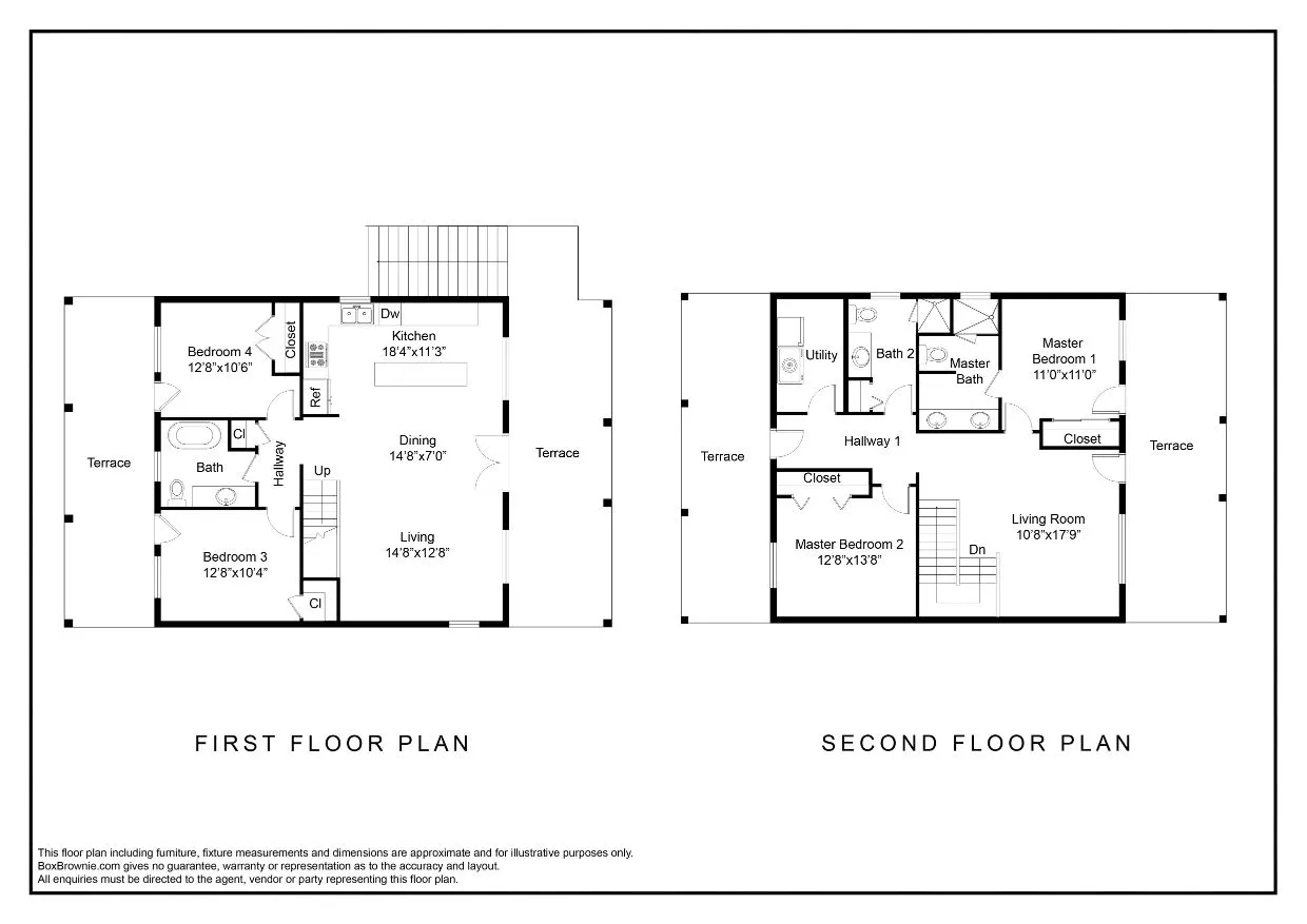 Mid-Size Coastal floor plan - Layout 2